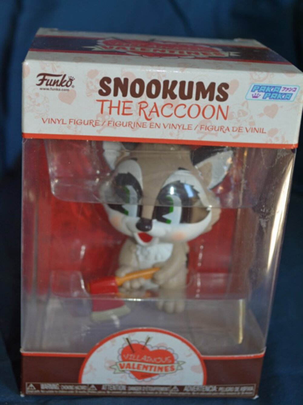 Funko Snookums The Racoon Villainous Valentines